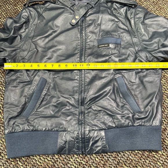 Vintage‎ Members Only Navy Bomber Jacket - Picture 13 of 16
